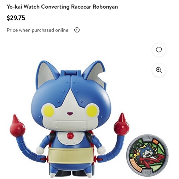 yo-kai watch converting racecar robonyan NWT - Picture 3 of 7